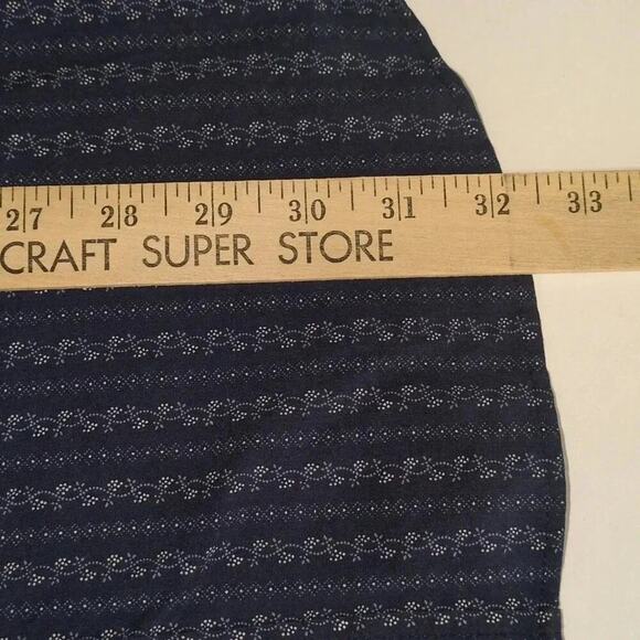 CHAPS Denim Men’s Blue & White Floral Long Sleeve Button Up Dress Shirt XXL - Picture 9 of 11